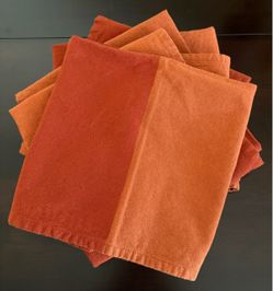 Vintage Pier 1 Imports Linen Napkins (Set of 6) - Excellent Condition