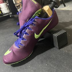 mens size 13 Zoom Superfly Elite 'Bordeaux Lime Blast track shoes