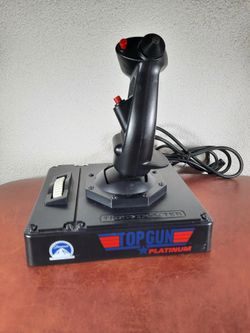Thrustmaster 1990s Top Gun Platinum Joystick Controller Flight Simulator