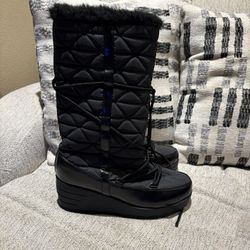 Womens London Fog Brand Snow Boots Size 9