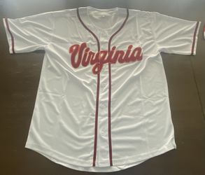 Virginia Baseball Jersey NCAA White New Adult XL Short Sleeve College Extra XL