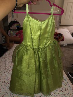 Super Cute TinkerBell Cinderella Dress 👗 😘