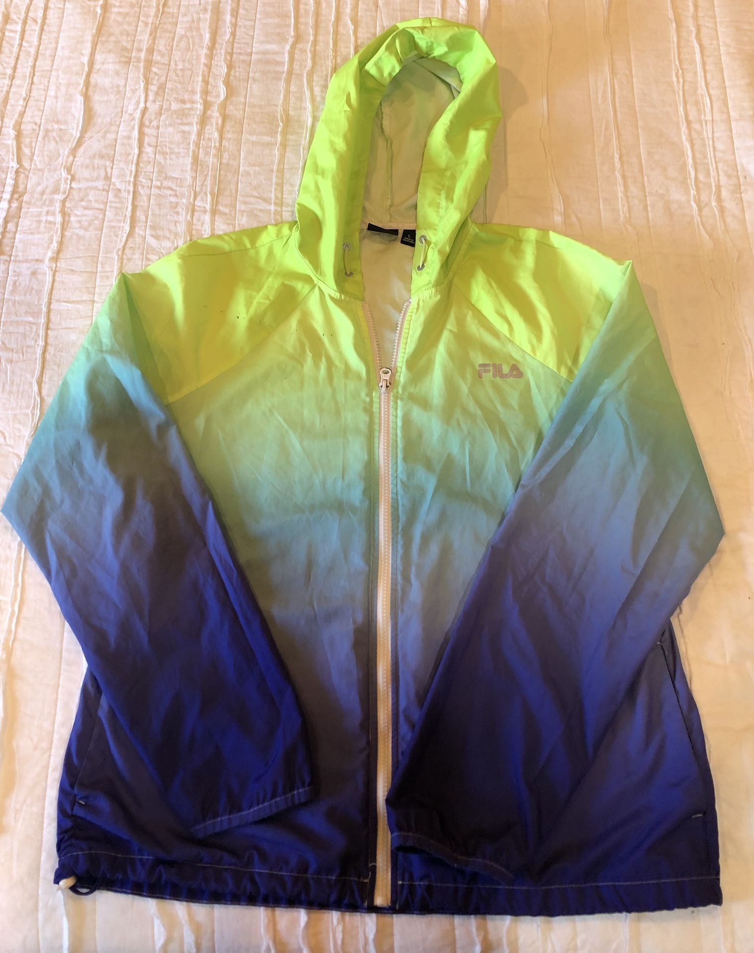 Two Color FILA Jacket