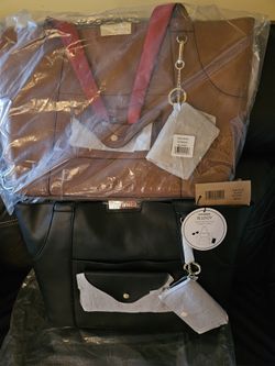 Steve Madden Purses. One black & one Cognac
