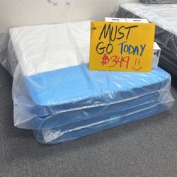 Brand New Full Size 10in Therapedic Firm Mattresses Available 