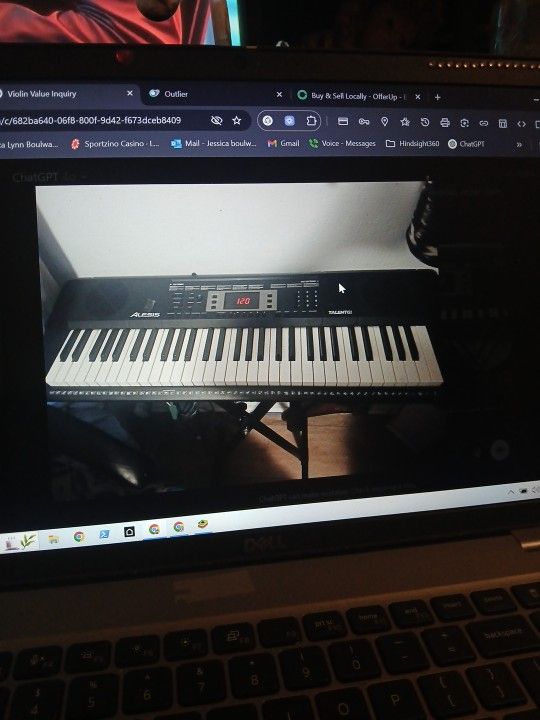 Alexis Talent 61 Note Digital Keyboad W Stand
