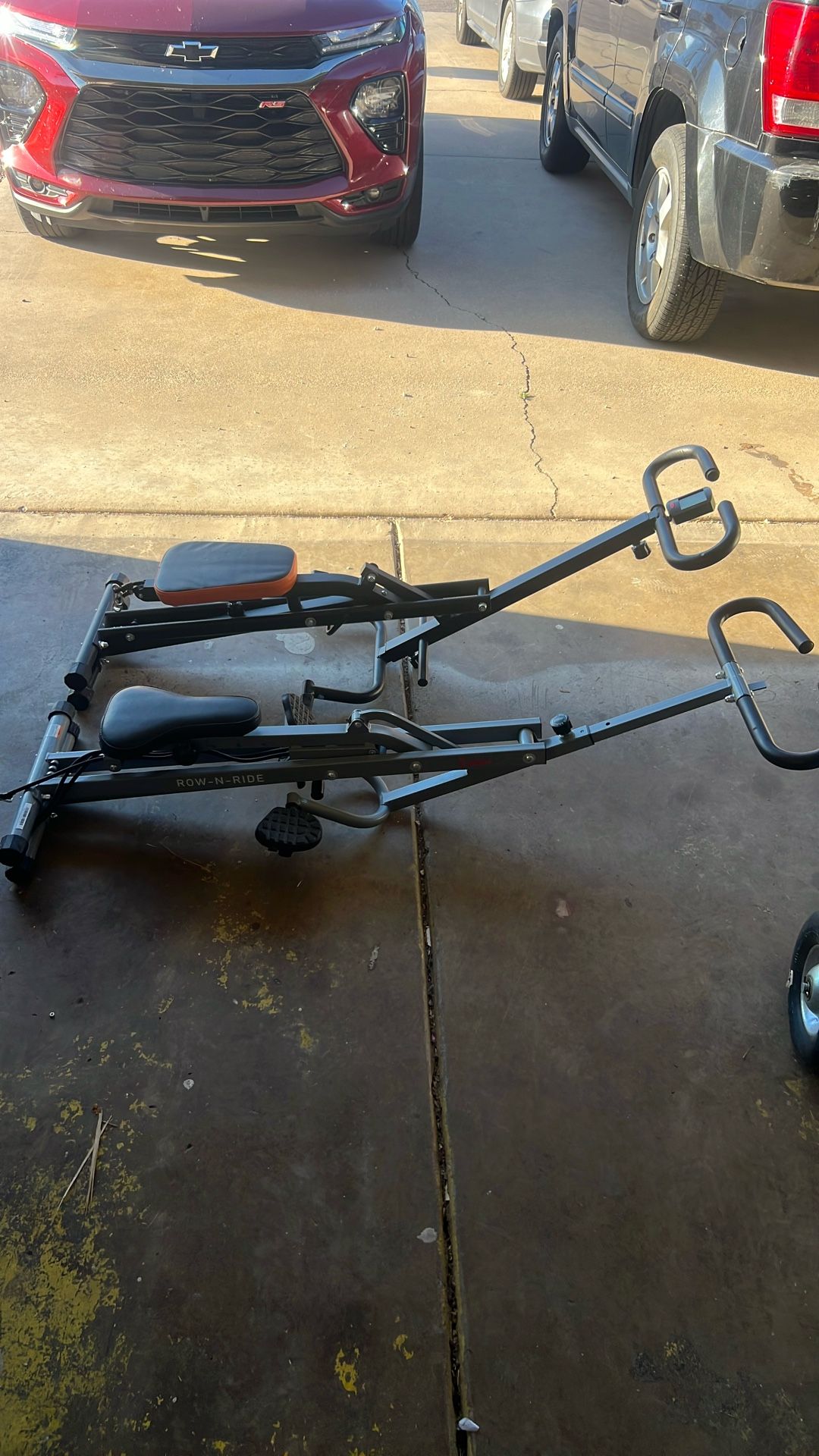 Two Rowing Machines