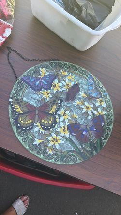 Butterflies sun catcher