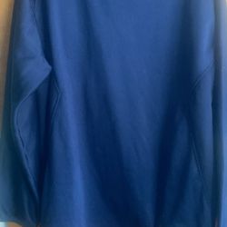 Mens Dark Blue Rawlings Brand Crewneck Pullover Therno XL