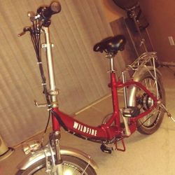 Folding electric bike