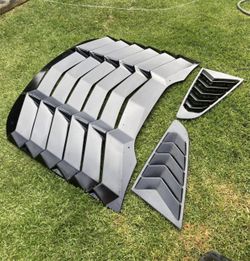 Mustang Window Louvers