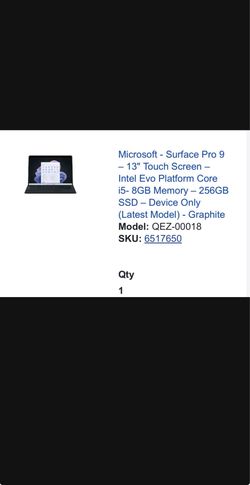 Microsoft surface