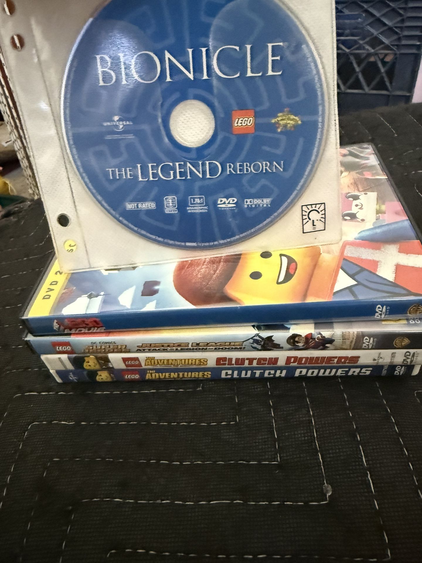 Lego Movies: Lego Movie, Justice League, Adventures Of Clutch Powers, Bionicle