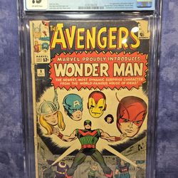 Avengers #9, 1964 • CGC 0.5 OW • 1st App Of Wonder Man