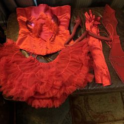 Adult Devil Costume Size Small