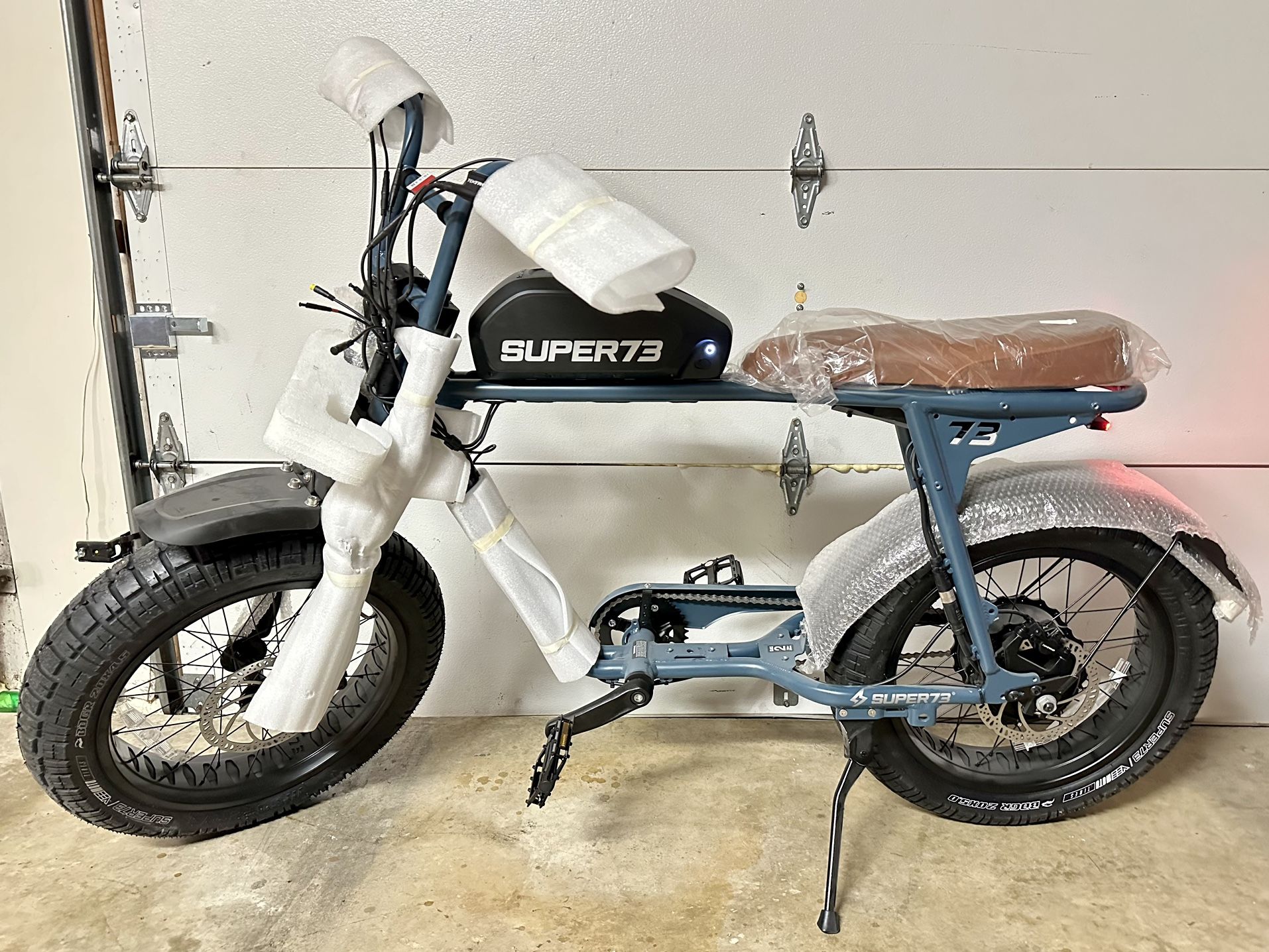 Brand New Super73 S2 Hudson Blue All Terrain Electric Bike