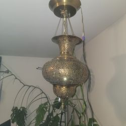 Beautiful antique moroccan lamp