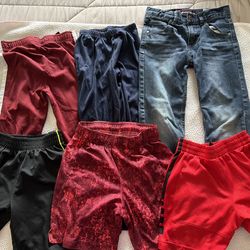 Free Assorted Kids' Pants and Shorts size 5-6T