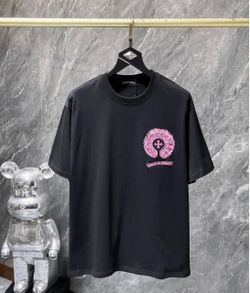 Pink & Black Chrome Tee