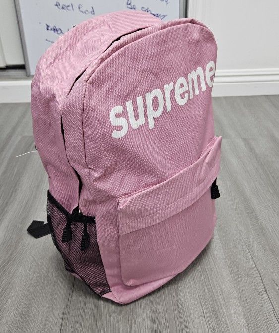 BRAND NEW SUPREME PINK BACKPACK