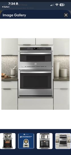 NEW 30” GE ELECTRIC OVEN MICROWAVE COMBO WITH A 3 YEAR EXTENDED WARRANTY FULLY TRANSFERABLE 3/18/26