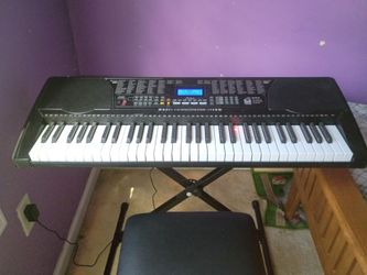 JIKADA 61-Key Light-Up Keyboard + Seat