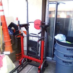 All In One Pull up Bar Leg lifts Dip bars  