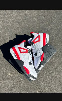 Jordan 4 Red Cement - Size 5.5y (Women's 7)