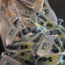 Northcoast 2022 Sunday Wristbands!! 