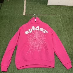 Sp5der pink sweater