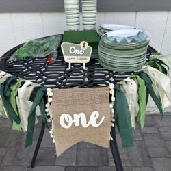 One Happy Camper Party Supplies