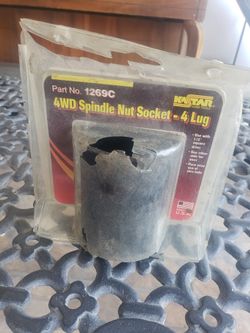 Spindle Nut Socket, 4 Lug