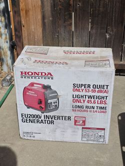 Honda EU2000i Inverter Generator