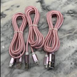 BRAND NEW IPHONE AND ANDROID CHARGERS $6obo