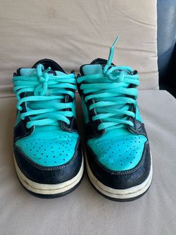 Authentic sb diamond Tiffany dunks low