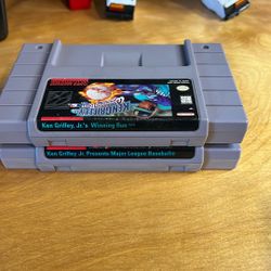 Super Nintendo / SNES - Ken Griffey Games 