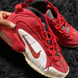 Red nike shoes size 8.5