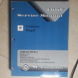 1997 Buick Century Regal Factory Service Manual