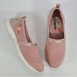 Skechers EZ Flex 3.0 Rose Sweet Garden Slip On Shoes Women’s Size 10