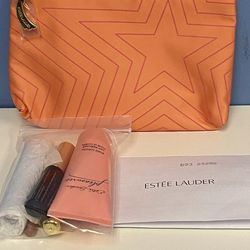 Estee Lauder Pleasures Fragrance 6-Pc. Gift Set EDP Spray, Body Lotion, Lip, Bag