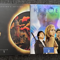 Brand New DVD Sets - Heroes Seasons 1 & 2