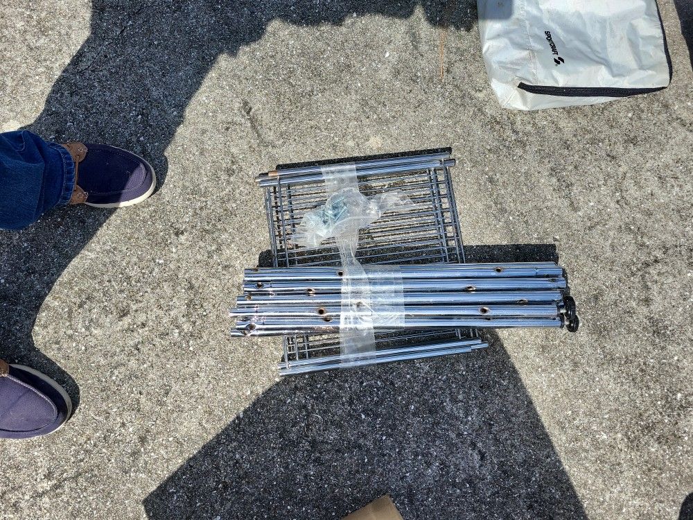 Chrome Rack For Towels Etc