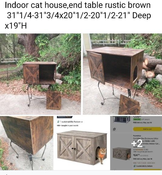 Cat House,End Table 