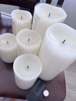 Gerson LED Flameless Candle Set, 6 Count