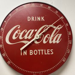 Vintage Coca-Cola Thermometer 1950’s
