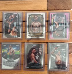 2026 Topps Chrome UFC Card Lot – Rookies, Refractors, Inserts & Stars