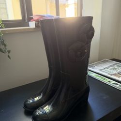 Chanel Rain Boots - Women’s Sz 6 