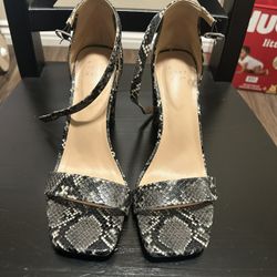 Snakeskin Heels