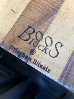 BOOS BLOCK ROLLING CUTTING BOARD