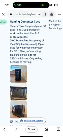 Gaming case